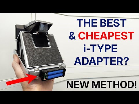 NEW! PolaVolt How-to: The cheapest & best i-Type Battery mod for SX-70 cameras!