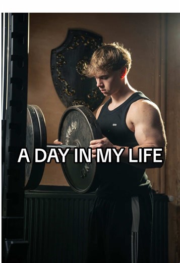 A Day in the Life of a 17-Year-Old Bodybuilder