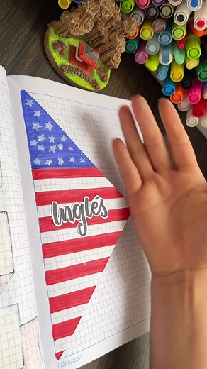 Cómo hacer un separador de inglés creativo paso a paso