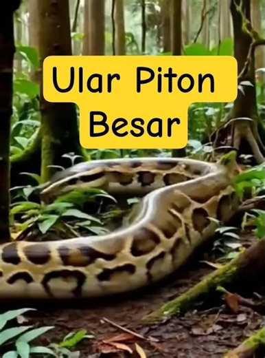 Ular Piton Raksasa: Mengungkap Keindahan dan Bahaya di Alam Liar || Giant Pythons