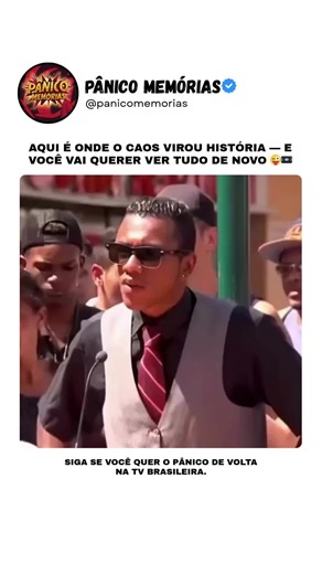 Pânico Memórias on Instagram: "CLICA EM SEGUIR 👆👆👆 O auge do Pânico na Band rolou entre 2012 e 2015, quando o humor ácido, as pegadinhas insanas e personagens como Vesgo, Carioca, Sterblitch e as Panicats dominaram a TV brasileira 📺🔥. Siga @panicomemorias para relembrar essa era! 🤣📺"