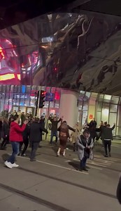 2.5M views · 24K reactions | What a wonderful video! Brummies dancing in the street and singing their hearts out.  @lswingz on Twitter | Birmingham & UK News | Facebook