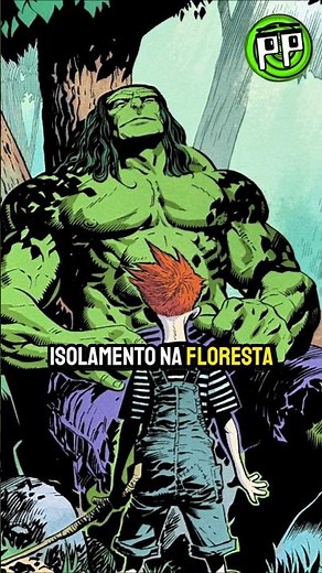HULK ISOLATES HIMSELF IN THE FOREST 🌳 #shorts #comics #hulk #brucebanner #avengers
