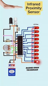 8.1K reactions · 1.1K shares | Infared Proximity Sensor #rashidkhandieselgenerator #electrician #electronics #motor #electricity #electrical #diy | Rashid Khan | Facebook