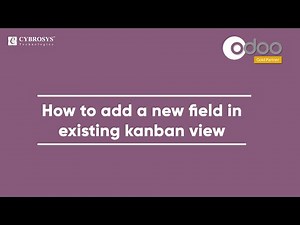 How to Add a New Field in the Existing Kanban View in Odoo