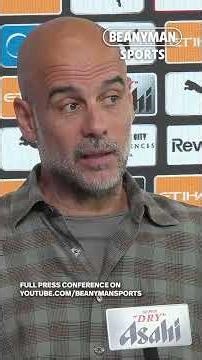 AI CAN PUT WORDS IN PEOPLE’S MOUTHS! 🤖 Pep Guardiola
