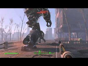 Fallout 4 liberty Prime vs behemoth