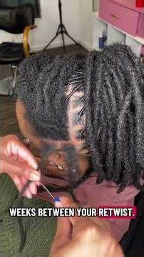 Thinning locs? here's the fix before they break off #short #locstyles #locs #locrepair