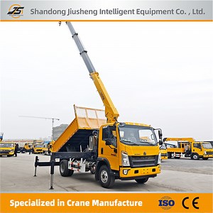[Hot Item] Sinotruk HOWO 2X4 5-12ton Truck Mounted Crane for Sale Boom Truck Cranes