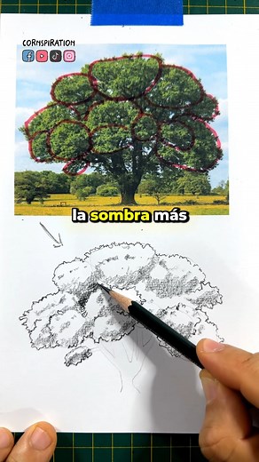#dibujo #arte #tutorial #drawing #art | Cornspiration