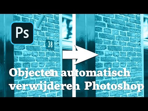 Objecten automatisch verwijderen in Photoshop: Content Aware Fill (Vullen met Behoud van Inhoud)