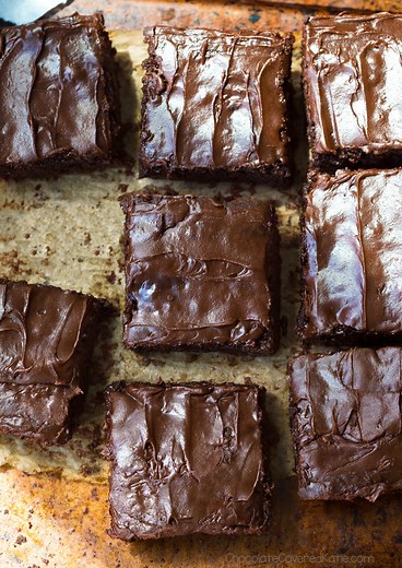 Chocolate Chickpea Brownies - Chocolate Covered Katie