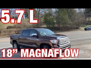 2017 Toyota Tundra 5.7L EXHAUST w/ 18" MAGNAFLOW!!