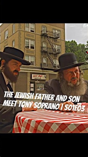 The Jewish Father and Son Meet Tony Soprano | S01E03 Analysis [4KRemastered] #shorts #sopranos