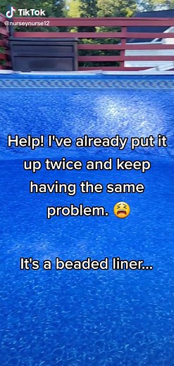 Pool Liner Replacement Woes: Beaded Liner Dilemma