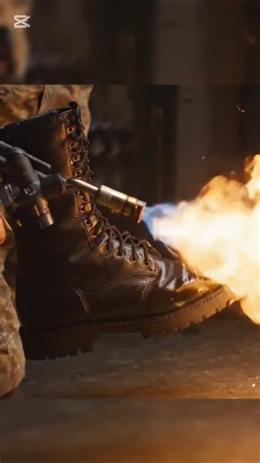 Flamethrower Boot Shine 🔥👞