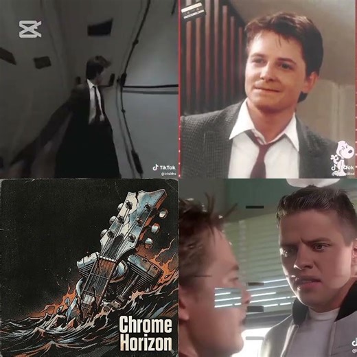 ​CHROME HORIZON // Marty McFly Rock Edit [Red Noise] ​#MartyMcFly #BackToTheFuture #BTTF #TimeTravel
