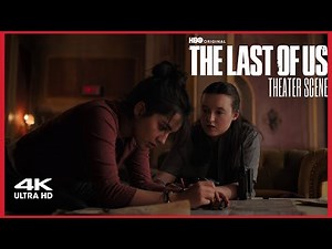 Ellie & Dina, Theater Scene [4K] - The Last Of Us Season 2 Ep.5