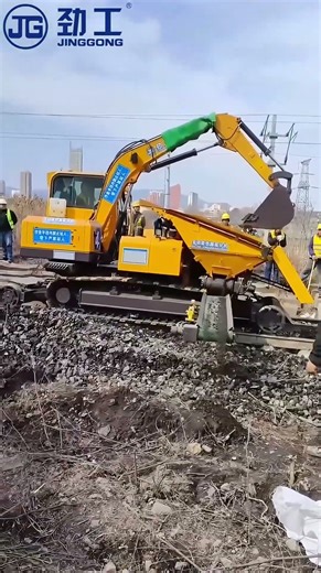 JINGGONG Track Bed Renewal: Fast & Efficient Ballast Cleaning