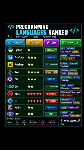 Coding Languages RANKED 💀