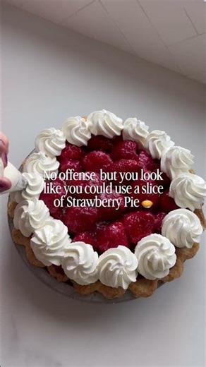 Fresh Strawberry Pie 🍓