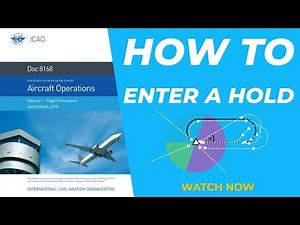How to enter a hold (ICAO PANS-OPS)