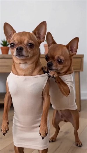 Chihuahua Acts Tough to Prove I Was Fit — Funny Pet Reaction