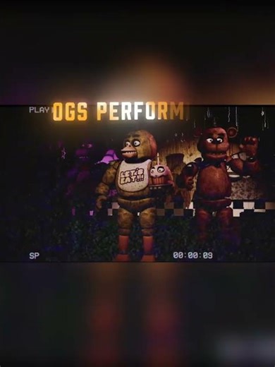 fnaf animatronics performing