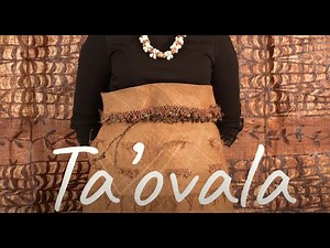 Ta'ovala --- A traditional dress in Tongan culture.