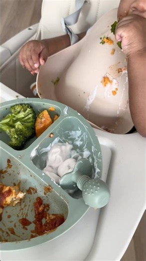 Here’s what my 9 month old ate for lunch #babyledweaning