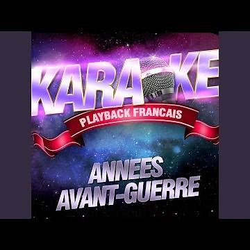La Java Bleue — Karaoké Playback Instrumental — Rendu Célèbre Par Fréhel