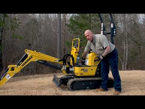YANMAR SV08 Mini Excavator Maintenance