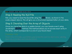 How to Easily Read XLS Files in Node.js