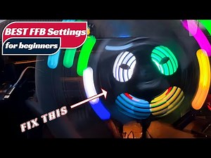 Best Beginner Force Feedback Settings for SimPro Manager & How to Fix the Wheel Wobble