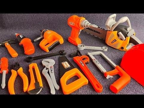 8 min to open the box, satisfied with the electric screwdriver, screw assembly toolbox | Toy Review