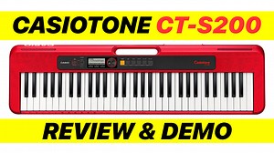Watch Casiotone CT-S200 Review & Demo on Amazon Live
