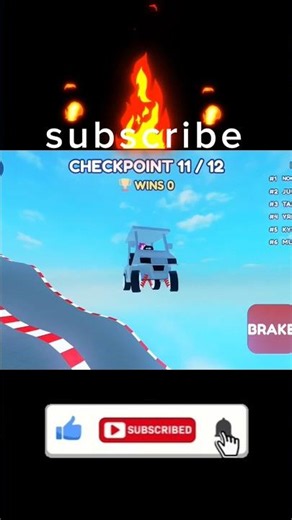 Roblox Car Mega Ramp Gameplay Extreme Stunts Crazy Jumps Epic Crashes🚀#shorts #roblox#robloxshorts