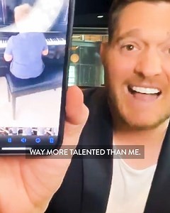 8.1K views · 64 reactions | Turns out talent runs in the Michael Bublé family!  | Will and Woody | Facebook