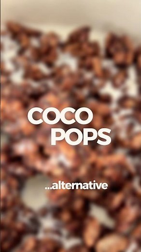 “Healthy” Coco Pops breakfast cereal. The recipe is in the caption #cereal #breakfast #recipe