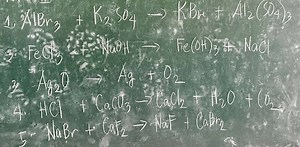 AlBrK2504FeCl3"NaOHBr. Al2(4)Fe(OH)3 NacAgzAg 02NaBr Ca... | Filo