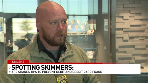 Spotting skimmers: Abilene police share tips to prevent debit and credit card fraud Skimmers have been a popular topic of conversation in Abilene over the past few months, with many people falling victim to them. https://ktxs.com/news/local/spotting-skimmers-abilene-police-share-tips-to-prevent-debit-and-credit-card-fraud KTXS Television | brenna.gibbons.news