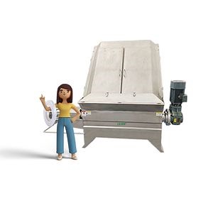 [Hot Item] High Quality 220V Dewatering Machine Inclined Liquid Solid Separator Screen Equipment