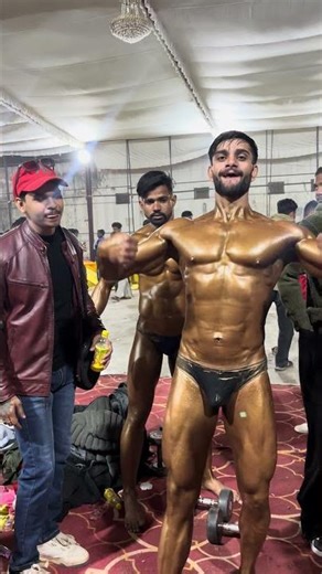 back stage Mr. MP bodybuilding competition #motivation #bodybuilding