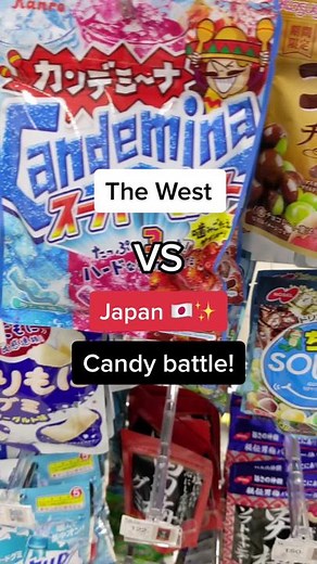 Japan vs The World Candy Battle