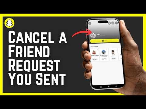 How To Cancel a Friend Request You Sent on Snapchat 2026