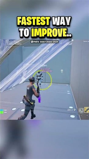 This is the FASTEST WAY TO IMPROVE... 😱✅ #fortnite #fortniteclips