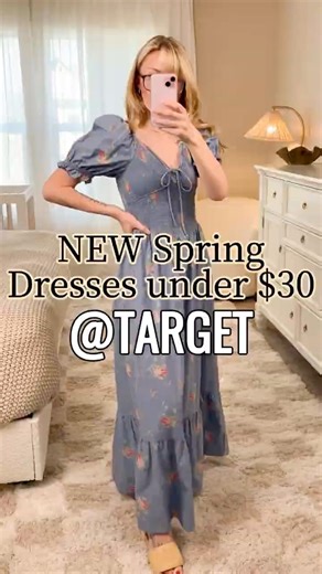 Target Spring Dresses 2026 Under $30 (Flattering + Easy Fit Options 🤍)