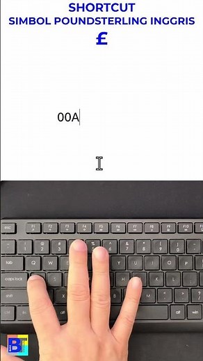 Cara Membuat Simbol Poundsterling (£) di Word dengan Shortcut | Cepat & Mudah