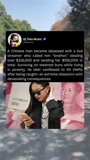 A Chinese man became obsessed with a live streamer