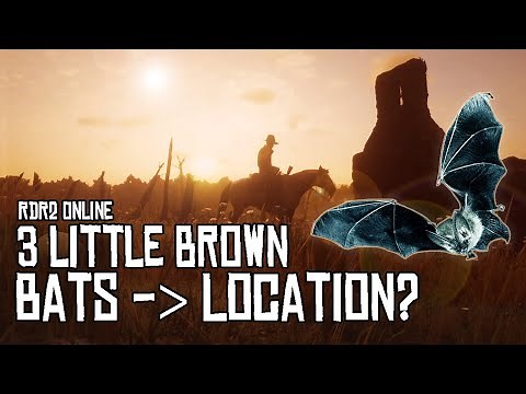 Little Brown Bats Locations rdr2 Online - Daily Challenge